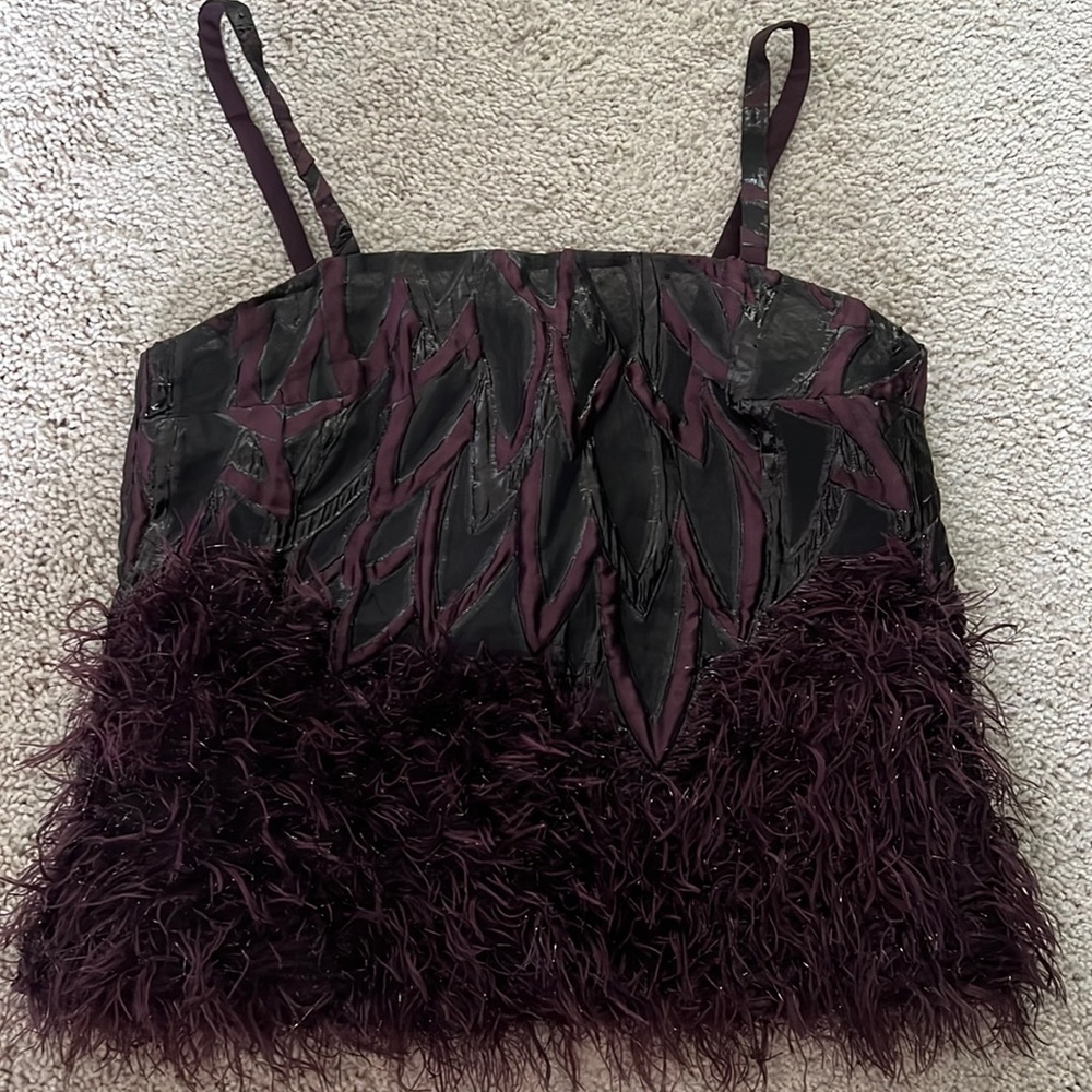 Anthropologie sheer top size 4